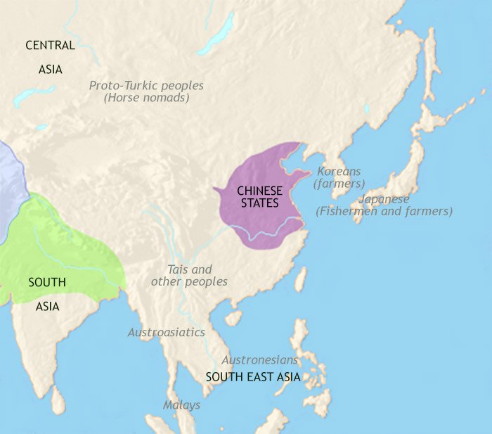 East Asia: China, Korea, Japan
