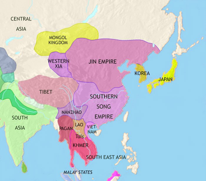 East Asia: China, Korea, Japan