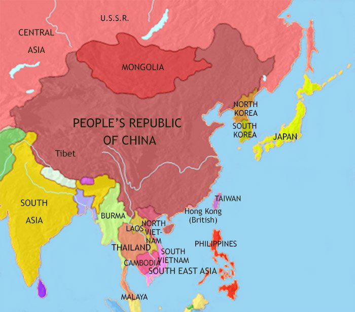 East Asia: China, Korea, Japan