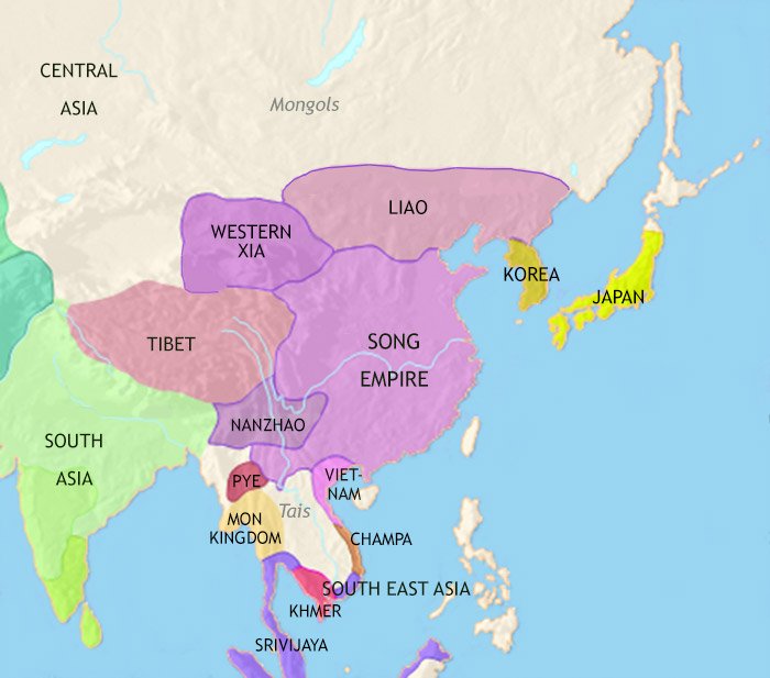 East Asia: China, Korea, Japan