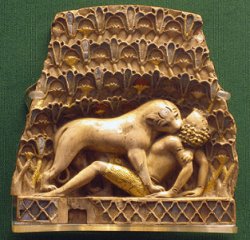 Example of Nimrud Ivory