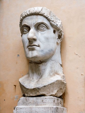 Marble Head of Constantine the Great